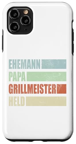 Ehemann Papa Grillmeister Held Vatertag Vintage Weihnachten Hülle für iPhone 11 Pro Max Ehemann Papa Grillmeister Held Vatertag Vintage Weihnachten Hülle für iPhone 11 Pro Max von Toller Vater Grill Spruch Für Familienvater