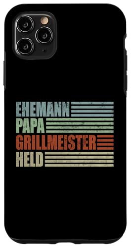 Ehemann Papa Grillmeister Held Vatertag Vintage Weihnachten Hülle für iPhone 11 Pro Max Ehemann Papa Grillmeister Held Vatertag Vintage Weihnachten Hülle für iPhone 11 Pro Max von Toller Vater Grill Spruch Für Familienvater