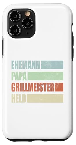 Ehemann Papa Grillmeister Held Vatertag Vintage Weihnachten Hülle für iPhone 11 Pro Ehemann Papa Grillmeister Held Vatertag Vintage Weihnachten Hülle für iPhone 11 Pro von Toller Vater Grill Spruch Für Familienvater