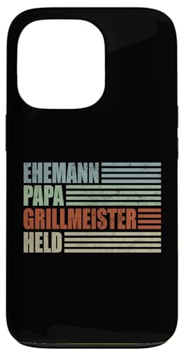 Ehemann Papa Grillmeister Held Vatertag Vintage Weihnachten Hülle für iPhone 13 Pro Ehemann Papa Grillmeister Held Vatertag Vintage Weihnachten Hülle für iPhone 13 Pro von Toller Vater Grill Spruch Für Familienvater