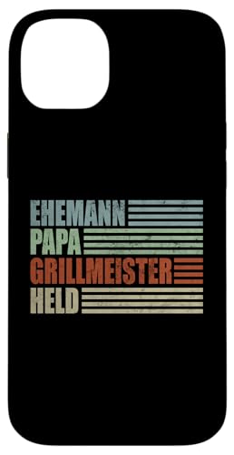 Ehemann Papa Grillmeister Held Vatertag Vintage Weihnachten Hülle für iPhone 14 Plus Ehemann Papa Grillmeister Held Vatertag Vintage Weihnachten Hülle für iPhone 14 Plus von Toller Vater Grill Spruch Für Familienvater