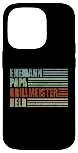 Ehemann Papa Grillmeister Held Vatertag Vintage Weihnachten Hülle für iPhone 14 Pro Ehemann Papa Grillmeister Held Vatertag Vintage Weihnachten Hülle für iPhone 14 Pro von Toller Vater Grill Spruch Für Familienvater