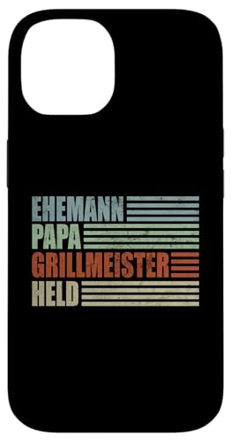 Ehemann Papa Grillmeister Held Vatertag Vintage Weihnachten Hülle für iPhone 14 Ehemann Papa Grillmeister Held Vatertag Vintage Weihnachten Hülle für iPhone 14 von Toller Vater Grill Spruch Für Familienvater