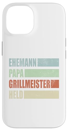 Ehemann Papa Grillmeister Held Vatertag Vintage Weihnachten Hülle für iPhone 14 Ehemann Papa Grillmeister Held Vatertag Vintage Weihnachten Hülle für iPhone 14 von Toller Vater Grill Spruch Für Familienvater