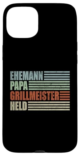 Ehemann Papa Grillmeister Held Vatertag Vintage Weihnachten Hülle für iPhone 15 Plus Ehemann Papa Grillmeister Held Vatertag Vintage Weihnachten Hülle für iPhone 15 Plus von Toller Vater Grill Spruch Für Familienvater