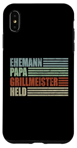 Ehemann Papa Grillmeister Held Vatertag Vintage Weihnachten Hülle für iPhone XS Max Ehemann Papa Grillmeister Held Vatertag Vintage Weihnachten Hülle für iPhone XS Max von Toller Vater Grill Spruch Für Familienvater