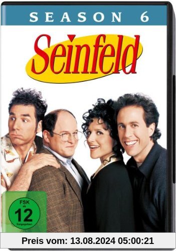 Seinfeld - Season 6 [4 DVDs] von Tom Cherones