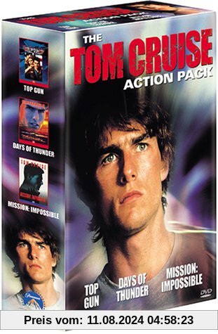 Tom Cruise-Action Pack (Top Gun, Tage des Donners, Mission: Impossible) [3 DVDs] von Tom Cruise