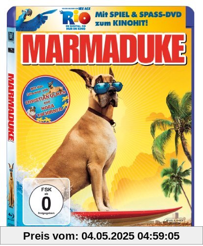 Marmaduke  (+ Rio Activity Disc) [Blu-ray] von Tom Dey