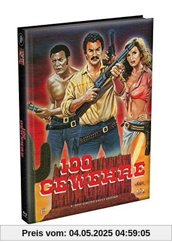 100 GEWEHRE - Wattiertes Mediabook Cover A [Blu-ray] Limited 149 Edition von Tom Gries
