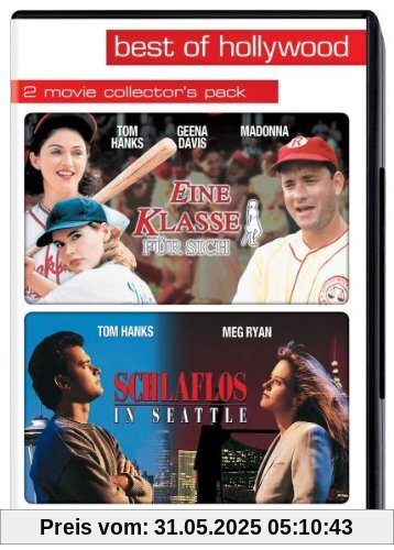 Eine Klasse für sich/Schlaflos in Seattle - Best of Hollywood (2 DVDs) von Tom Hanks