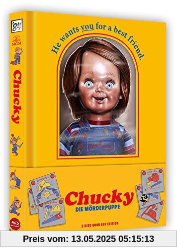Chucky - Die Mörderpuppe - 2-Disc Good Guy Edition Mediabook (wattiert) [Blu-ray] von Tom Holland