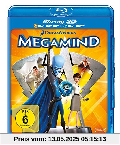 Megamind  (+ Blu-ray 2D) von Tom McGrath