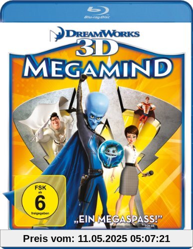 Megamind [3D Blu-ray] von Tom McGrath