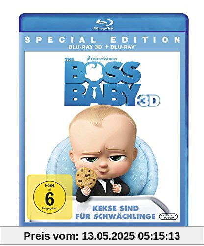 The Boss Baby [3D Blu-ray] von Tom McGrath