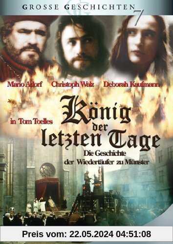 König der letzten Tage (2 DVDs) - Große Geschichten 7 von Tom Toelle