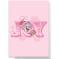 Tom And Jerry Joy Greetings Card - Standard Card von Tom & Jerry