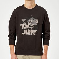 Tom & Jerry Circle Pullover - Schwarz - L von Tom & Jerry