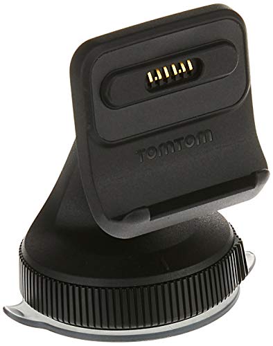 TomTom Click-and-Drive Halterung für die Windschutzscheibe inklusive USB-Autoladegerät und Kabel für ausgewählte 5 und 6 Zoll Modelle (Siehe Kompatibilitätsliste unten) von TomTom