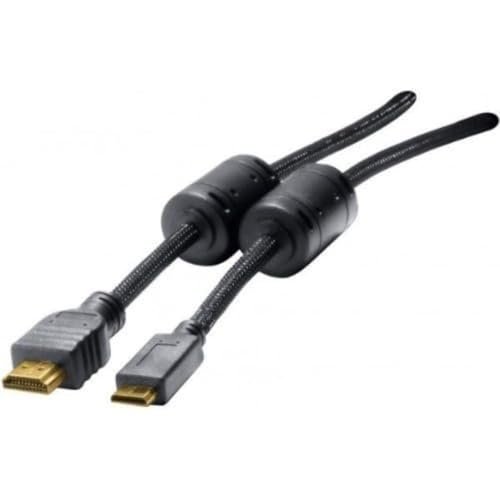 CONNECT 3 m High Speed Mini HDMI Cord – Schwarz von TomTrend