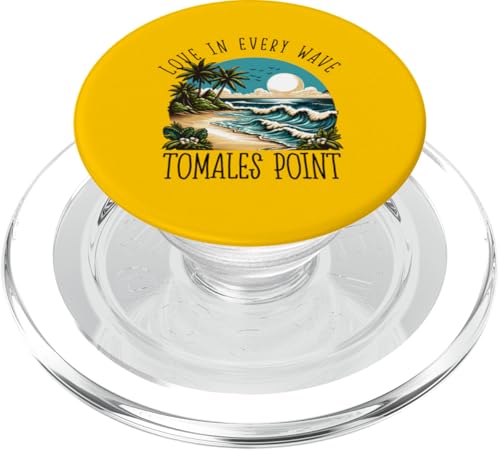 Liebe in jeder Welle - Tomales Point PopSockets PopGrip für MagSafe von Tomales Point in California Designs