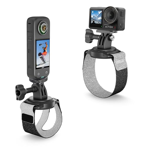 Tomat Action 5 Pro Handschlaufenhalterung für DJI OSMO Action 5 Pro/4/3 Kamera, Handgelenk Halterung Arm Halterung Handarmband VLOG/POV Zubehör Kompatibel für Insta360 X4/X3/Go 3S Tomat Action 5 Pro Handschlaufenhalterung für DJI OSMO Action 5 Pro/4/3 Kamera, Handgelenk Halterung Arm Halterung Handarmband VLOG/POV Zubehör Kompatibel für Insta360 X4/X3/Go 3S von Tomat