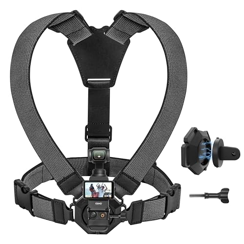 Tomat Osmo Action 5 Pro/Action 4 Verstellbarer Brustgurt für DJI Osmo Pocket 3 Creator Combo Zubehör, Kompatibel für Insta360 X4/X3/Go 3S für GoPro Hero 12 Tomat Osmo Action 5 Pro/Action 4 Verstellbarer Brustgurt für DJI Osmo Pocket 3 Creator Combo Zubehör, Kompatibel für Insta360 X4/X3/Go 3S für GoPro Hero 12 von Tomat