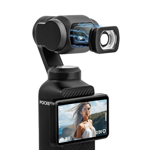 Tomat Pocket 3 ND Filter Magnetischer Weitwinkelobjektiv für DJI Pocket 3 Zubehör Erweiterter ND Kamerafilter Weitwinkelfilter mit magnetischer Befestigung Schutz Kameraobjektiv Tomat Pocket 3 ND Filter Magnetischer Weitwinkelobjektiv für DJI Pocket 3 Zubehör Erweiterter ND Kamerafilter Weitwinkelfilter mit magnetischer Befestigung Schutz Kameraobjektiv von Tomat
