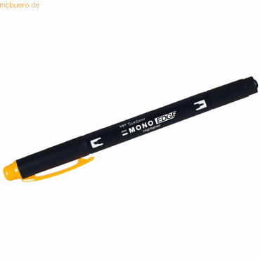 4 x Tombow Textmarker Mono edge Keil- und Rundspitze golden yellow 4 x Tombow Textmarker Mono edge Keil- und Rundspitze golden yellow von Tombow
