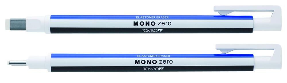 Tombow Radierer Mono Zero, Rechteckig Radierstift weiß von Tombow
