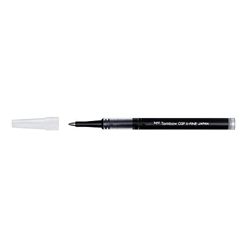 TOMBOW 5 Minen für Tintenroller, feine Spitze, 0,5 – Strichstärke 0,3 mm, Schwarz von Tombow