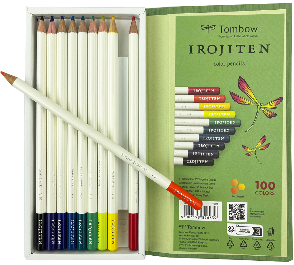 Tombow Buntstift IROJITEN , Volumen 2, , 10er Set von Tombow