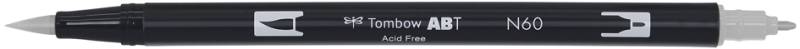 Tombow Doppelfasermaler , ABT DUAL BRUSH PEN, , cool grey 6 von Tombow