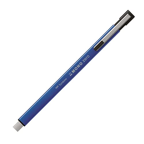 Tombow EH-KUMS41 Mono Zero Metal Radiergummi eckig blau von Tombow