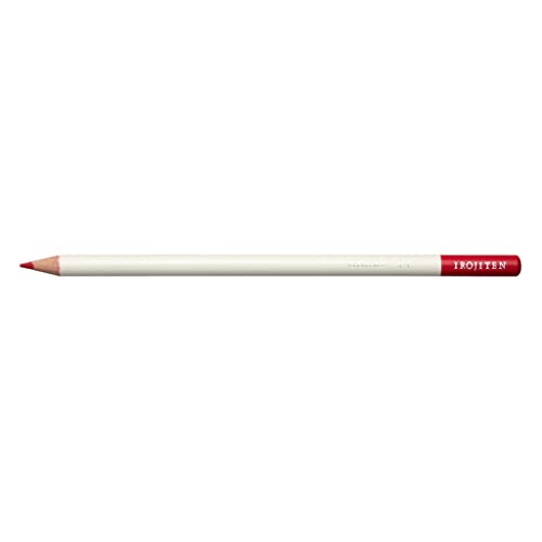 Tombow Farbstift IROJITEN | Farbe cherry red | hochwertige wachsbasierte Mine mit hoher Farbbrillanz | Künstlerfarbstift für Profi- und Hobbykünstler [CI-RV1] von Tombow