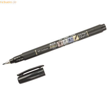 Tombow Faserschreiber Fudensuke weiche Spitze schwarz Tombow Faserschreiber Fudensuke weiche Spitze schwarz von Tombow