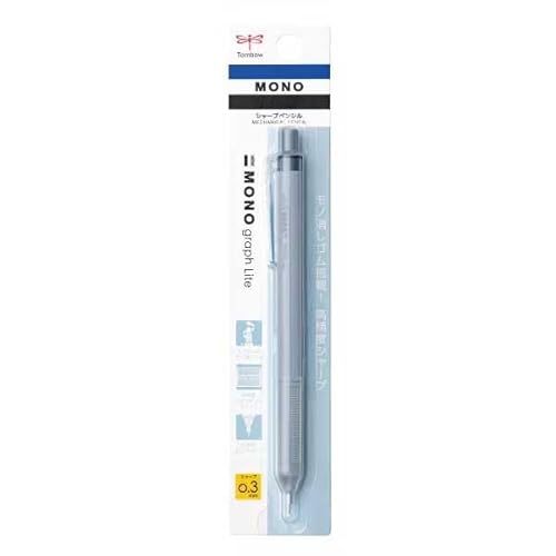 Tombow Mono Graph Lite Mechanical Pencil | 0,3 mm | Grayish Blue [DPA-121C] von Tombow