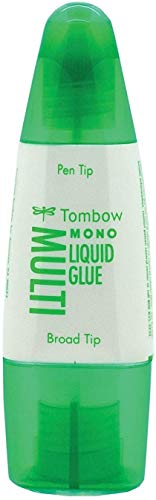 Tombow PT-MTC Flüssigkleber, Multi Talent mit zwei Spitzen, 25 g (10er Pack, Multi Talent) von Tombow