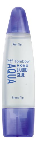 Tombow PT-WTC Flüssigkleber, ultra stark mit zwei Spitzen, 50 ml Tombow PT-WTC Flüssigkleber, ultra stark mit zwei Spitzen, 50 ml von Tombow
