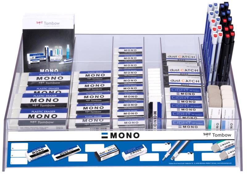 Tombow Radierer , MONO, , sortiert, 98er Display von Tombow