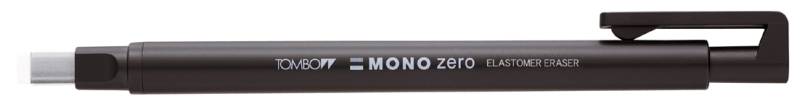 Tombow Radierstift , MONO zero, , eckige Spitze, schwarz von Tombow