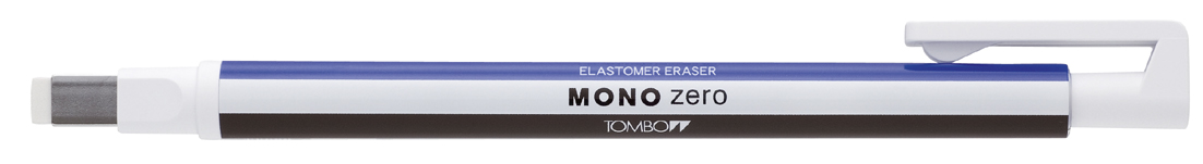 Tombow Radierstift , MONO zero, , eckige Spitze, weiß von Tombow