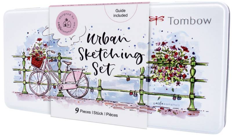 Tombow Urban Sketching Set, 10-teilig von Tombow