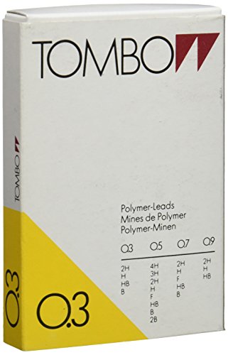 Tombow ex-03p-b – Box 12 Tuben mit 12 Minen, 0.3 mm von Tombow