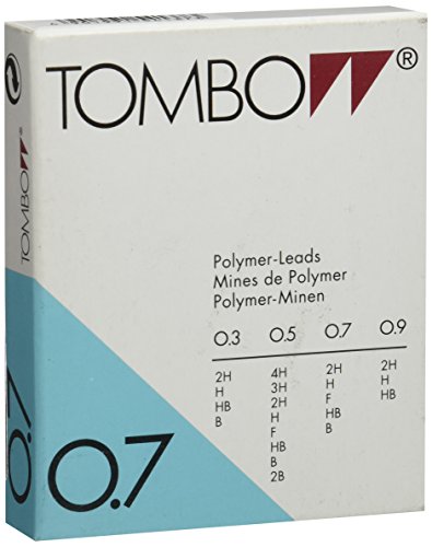 Tombow ex-07p-f – Box 12 Tuben mit 12 Minen, 0.7 mm von Tombow