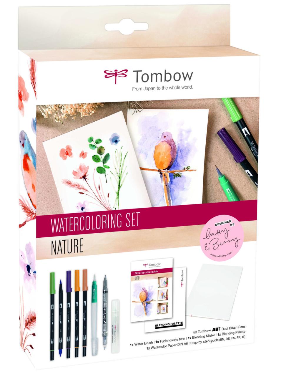 Watercoloring Set Nature von Tombow