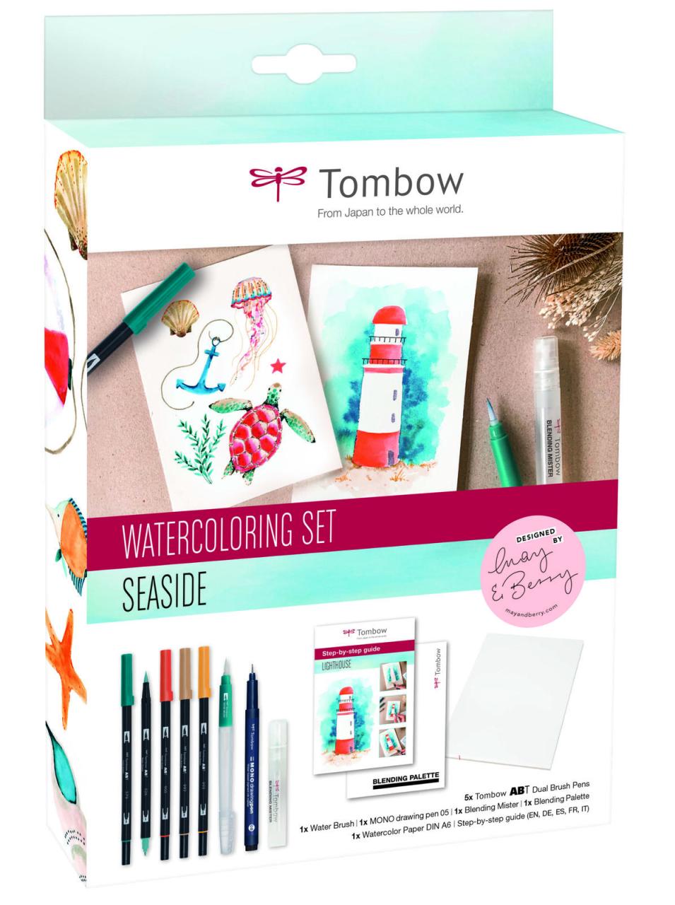 Watercoloring Set Seaside von Tombow
