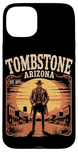 Grabstein Arizona AZ Grabstein Arizona Hülle für iPhone 15 Plus Grabstein Arizona AZ Grabstein Arizona Hülle für iPhone 15 Plus von Tombstone Arizona Souvenirs