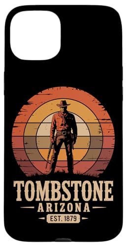 Grabstein Arizona AZ Grabstein Arizona Hülle für iPhone 15 Plus von Tombstone Arizona Souvenirs