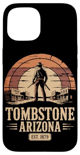 Grabstein Arizona AZ Grabstein Arizona Hülle für iPhone 15 Grabstein Arizona AZ Grabstein Arizona Hülle für iPhone 15 von Tombstone Arizona Souvenirs